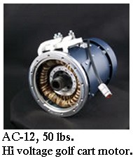 HPEVS AC-12 motor