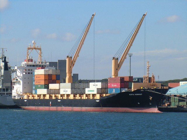 diesel cargo ship