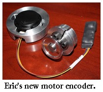 EV motor encoder