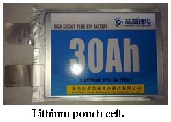lithium pouch cell