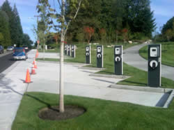electric car charging stations - olympia WA