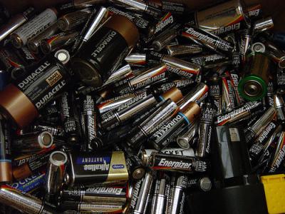 The Rechargable Battery Recycling Bin