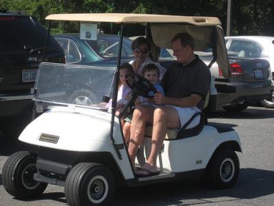 Grandpa's Groovy Golf Cart