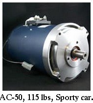 HPEVS AC-50 motor