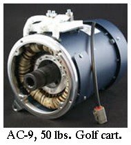HPEVS AC-9 motor