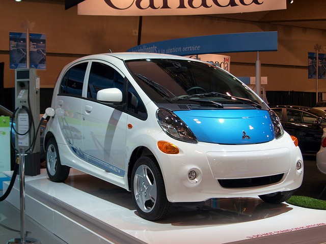 Mitsubishi electric car charging