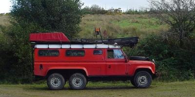 Stretched Land-Rover Electric Car Conversion